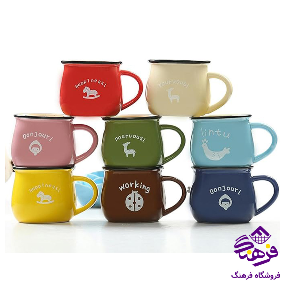 فنجان سرامیکی رجینال خمره ای